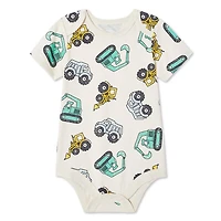 George Baby Boys' Printed Bodysuit, Sizes 0-24 months