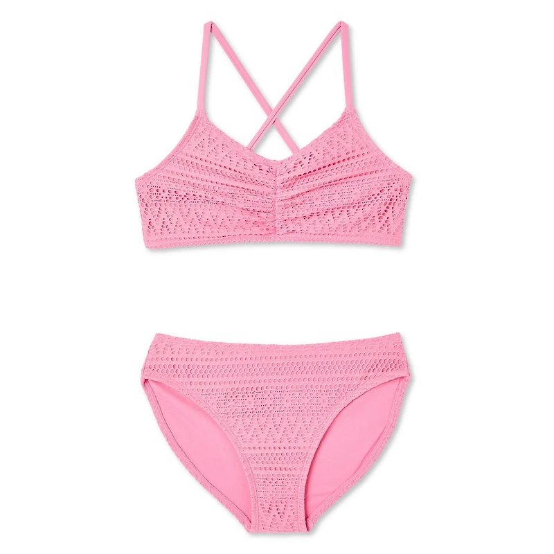 Maillot de bain 2 pièces en crochet George pour filles