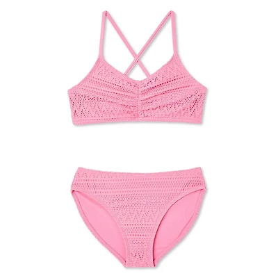 Maillot de bain 2 pièces en crochet George pour filles