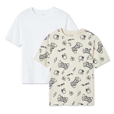 George Boys' Crew Neckline Tee 2-Pack