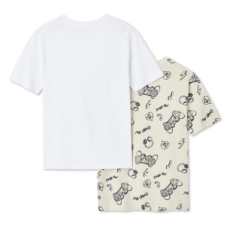 George Boys' Crew Neckline Tee 2-Pack