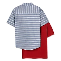 George Boys' Woven Shirt 2-Piece Set