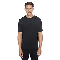 Tee-shirt graphique manches courtes Dark Black pour hommes