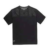 Tee-shirt graphique manches courtes Dark Black pour hommes