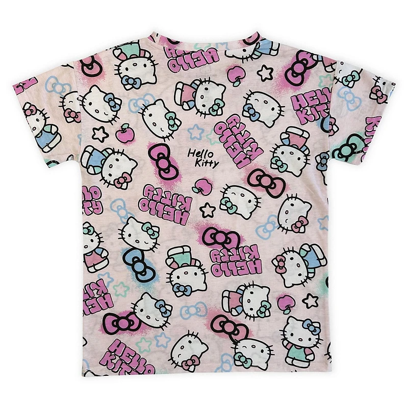 Hello Kitty T-shirt à manches courtes pour fille