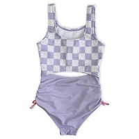 Hello Kitty Girls Cut-Out Swimsuit 1-Piece