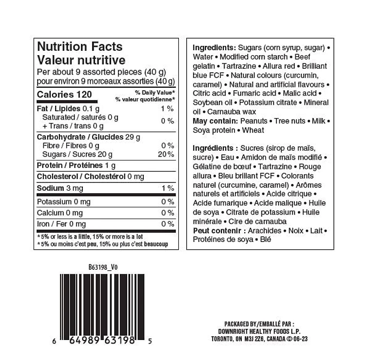 Joe's Tasty Travels Sweet n' Sour Candy Mix, Sweet n' Sour Candy Mix