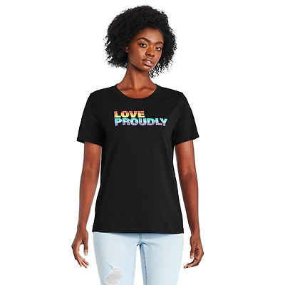 T-shirt de la Fierté George pour femmes