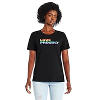 T-shirt de la Fierté George pour femmes