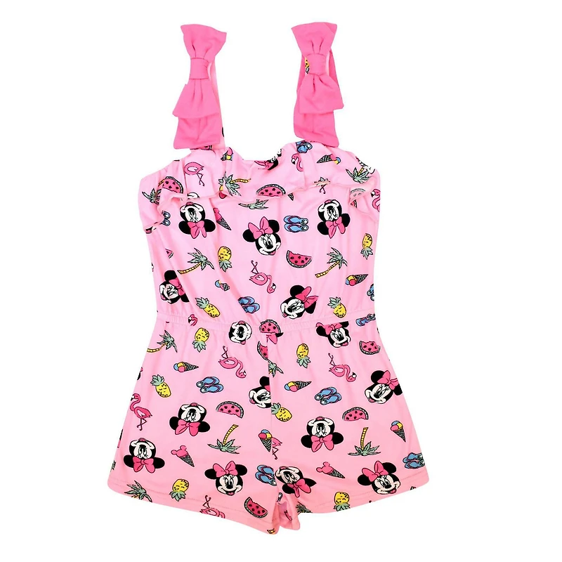 Disney Minnie Mouse Barboteuse pour filles sans manches en jersey