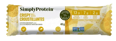 Simply Protein Barre croustillante au citron et à la noix de coco 12 x 40g SP CIT COCO CROU BA 12 x 40G