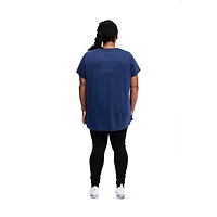Ladies Plus Disney Lilo & Stitch Stitchmas T-shirt amusant à manches courtes et col rond