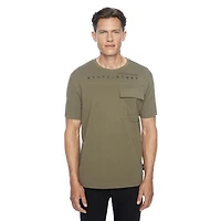 Dark Black Men's Short Sleeve T-Shirt