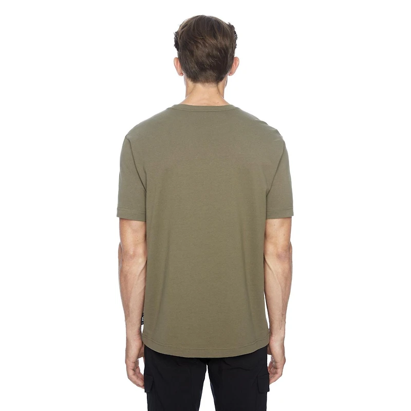 Dark Black Men's Short Sleeve T-Shirt