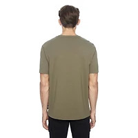 Dark Black Men's Short Sleeve T-Shirt