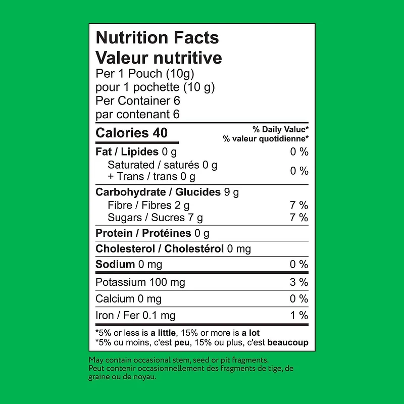 That's it Organic Apple Crunchables 6 un. 10 g