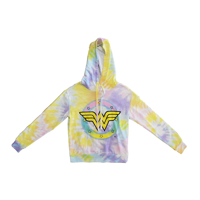 Ladies Wonder Woman And Stars Hoodie