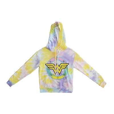 Ladies Wonder Woman And Stars Hoodie