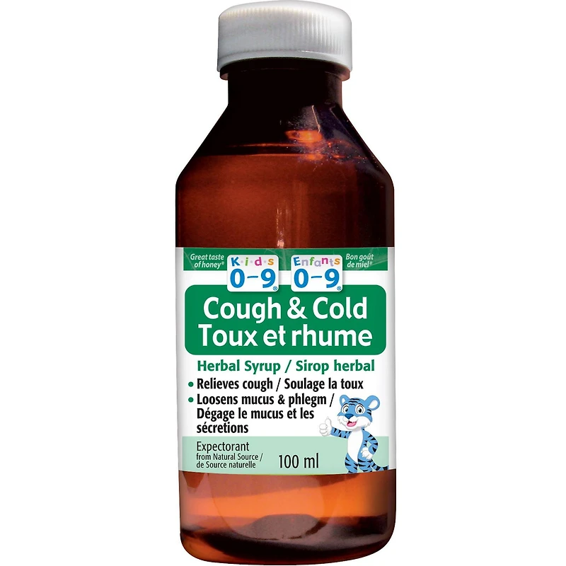 Sirop herbal Enfants 0-9 pour la toux et le rhume 100 ml