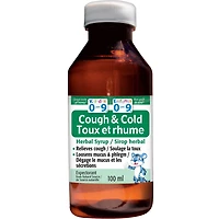 Sirop herbal Enfants 0-9 pour la toux et le rhume 100 ml