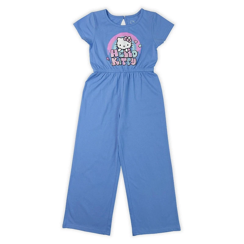 Hello Kitty Girls one-piece full length short sleeve Romper