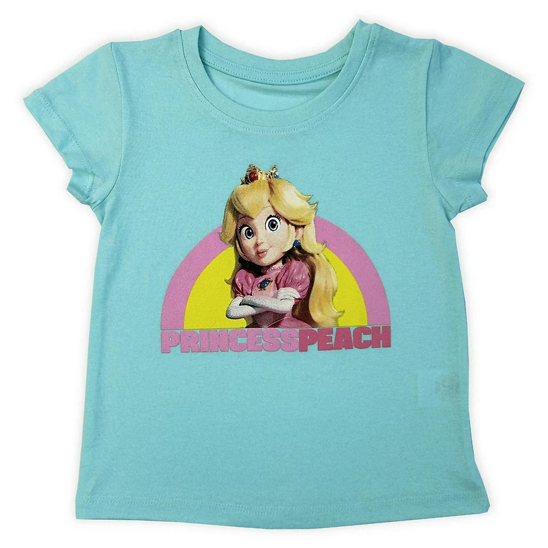 Super Mario Bros T-shirt fille à manches courtes