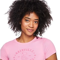 No Boundaries Women's Rib Baby Tee
