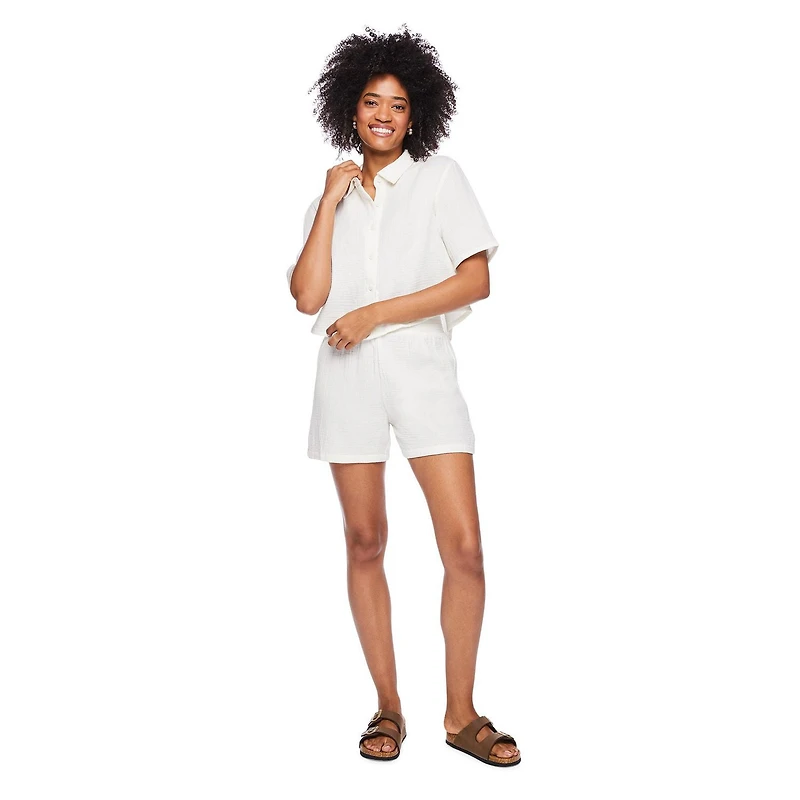 No Boundaries Women's Cover-Up 2-Piece Set