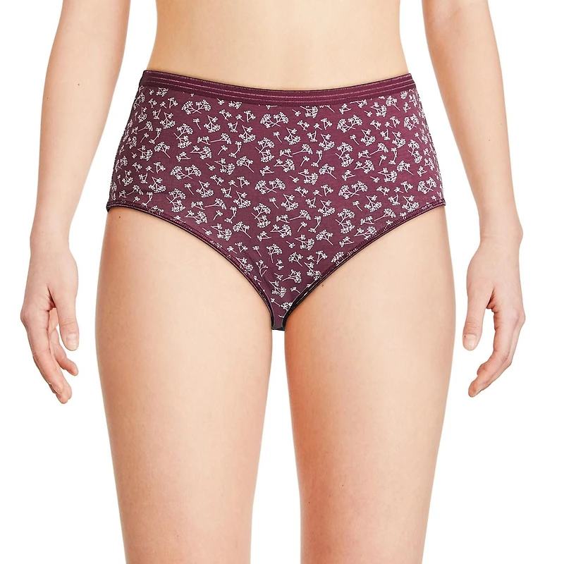 Lot de 6 petites culottes George pour femmes Tailles P-TTG