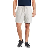 George Men's Linen-Blend Rugger Short