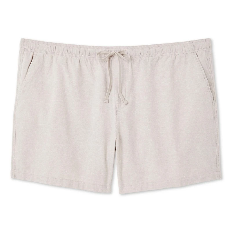 George Big Men's Linen-Blend Rugger Short