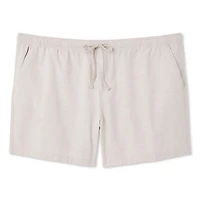 George Big Men's Linen-Blend Rugger Short