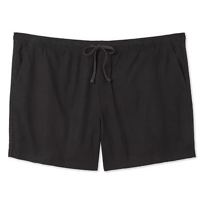 George Big Men's Linen-Blend Rugger Short