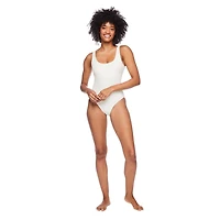 No Boundaries Women's Scoop Neckline Swimsuit