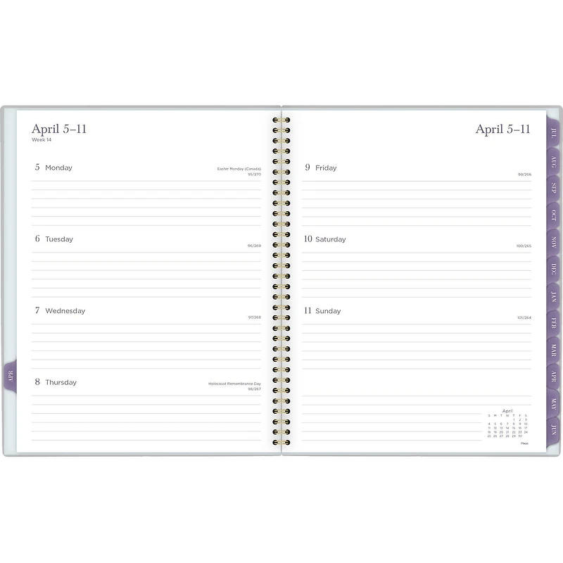 Mead Grand agenda lettre d'amour