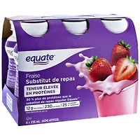 Equate High Protein Strawberry Meal Replacement