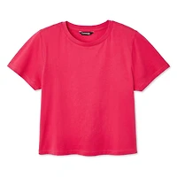 T-shirt raccourci George pour femmes Tailles TP–TTG