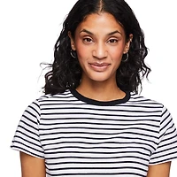 T-shirt raccourci George pour femmes