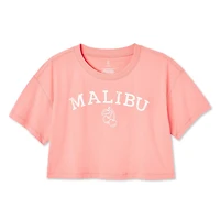 No Boundaries Women's Cropped Tee