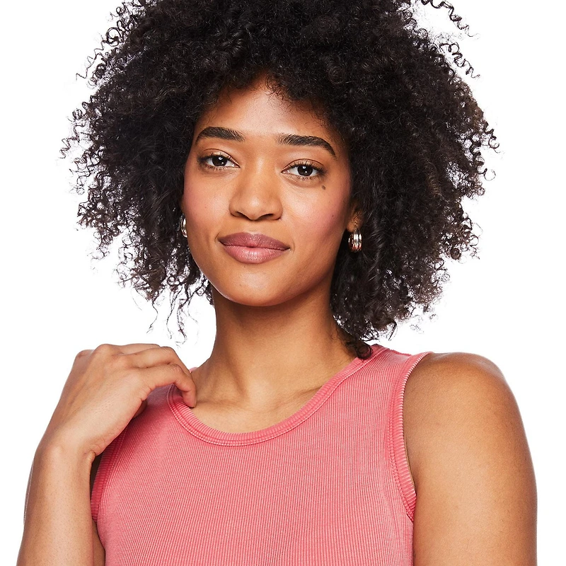 Robe débardeur côtelée No Boundaries pour femmes