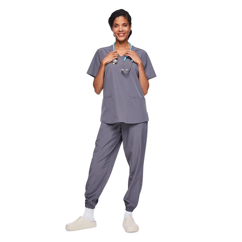 George Women's Wrap Scrub Top