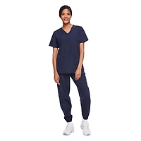 George Women's Wrap Scrub Top