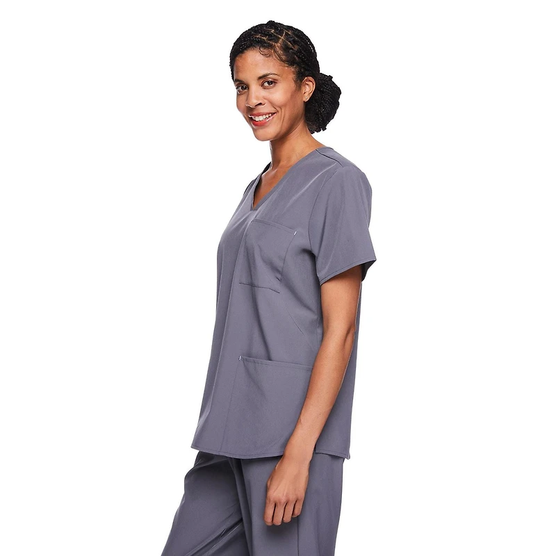 George Women's V-Neckline Scrub Top