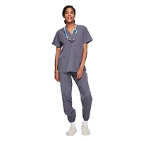 George Women's V-Neckline Scrub Top