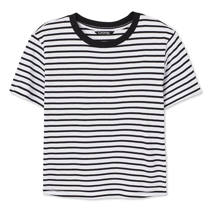 T-shirt raccourci George pour femmes