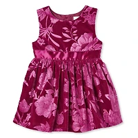 Robe en velours sans manches George pour bébés filles