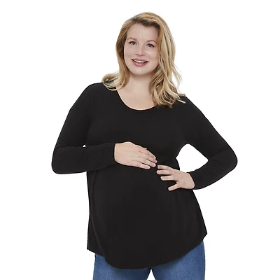 George Maternity Long Sleeve Baby Doll Top