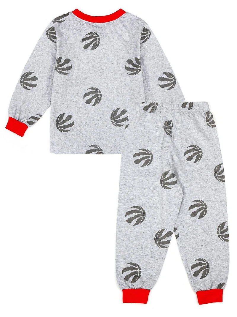 Toronto Raptors Toddler Boys 2 Piece Pyjama set