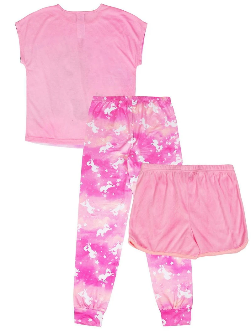 Pyjama 3 pièces pour fille