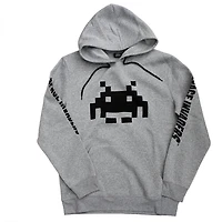 Sweat à capuche Space Invaders pour homme sous licence.